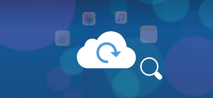 check iCloud backup file