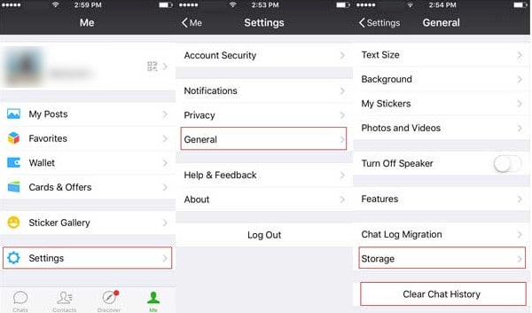 Clear Wechat Storage