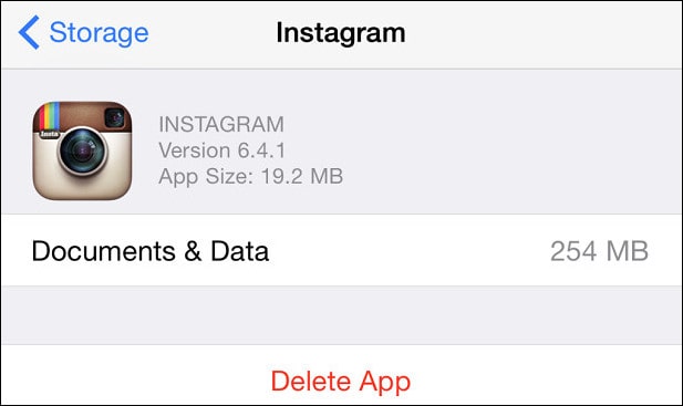 how to clean instagram cache