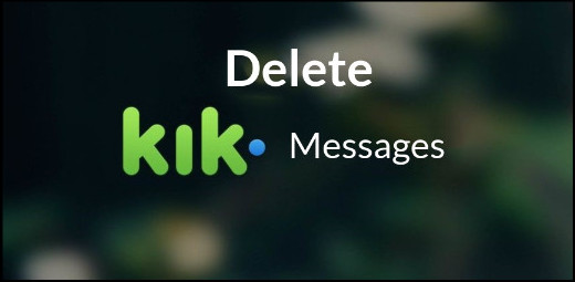 Ansættelse syv Solskoldning How to Permanently Delete Kik Messages on iPhone