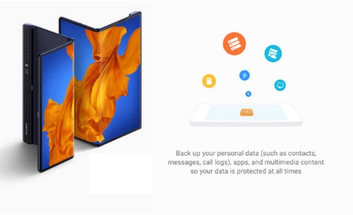 backup data of Huawei Mate Xs