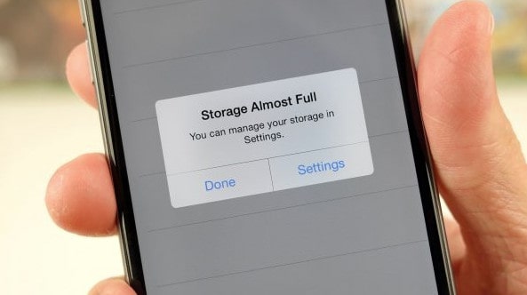 iphone storage is full