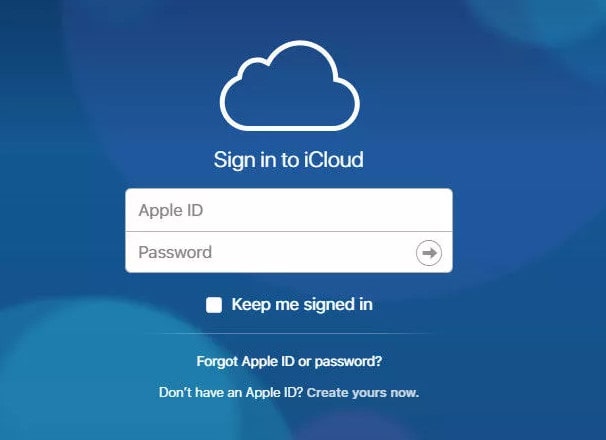 delete iphone data on iCloud