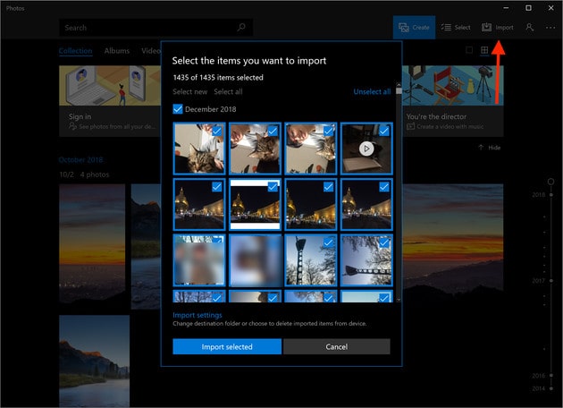 Move Photos from an iPhone to PC Windows 10