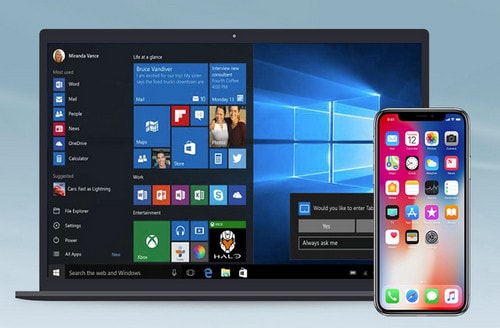 how to transfer photos from iphone to pc windows 10