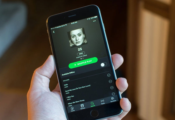 update Spotify