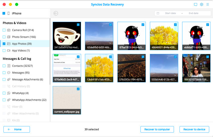 free iphone photo recovery software