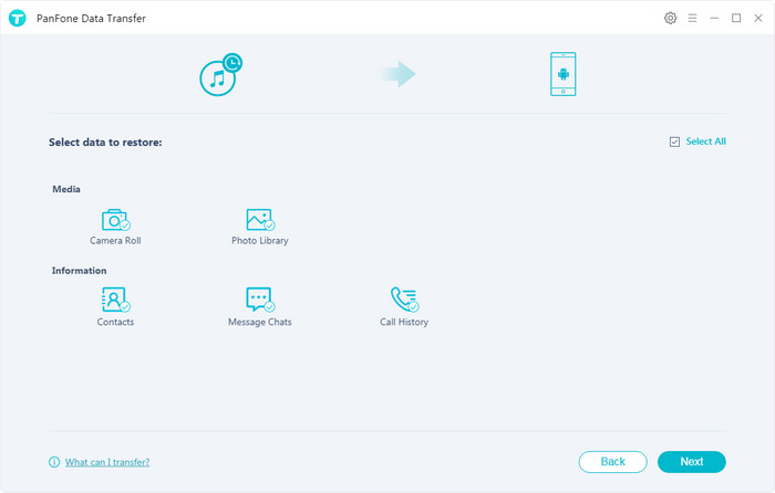 copying iTunes backup files to Galaxy Note 10