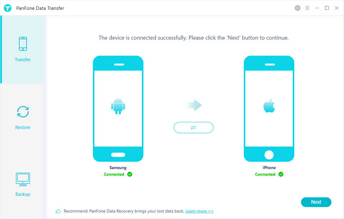 samsung to iphone data transfer