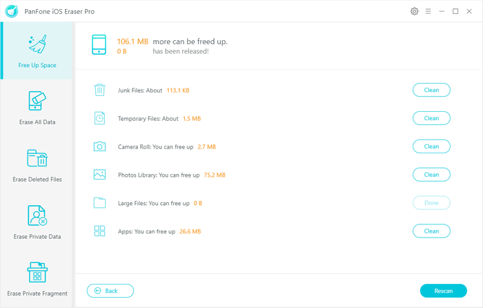 details of junk file