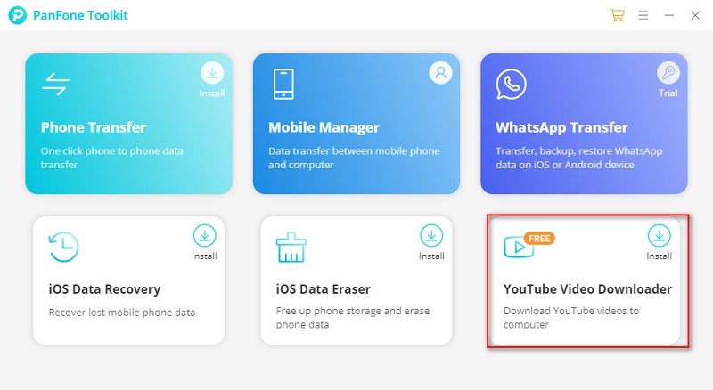 download PanFone YouTube Downloader