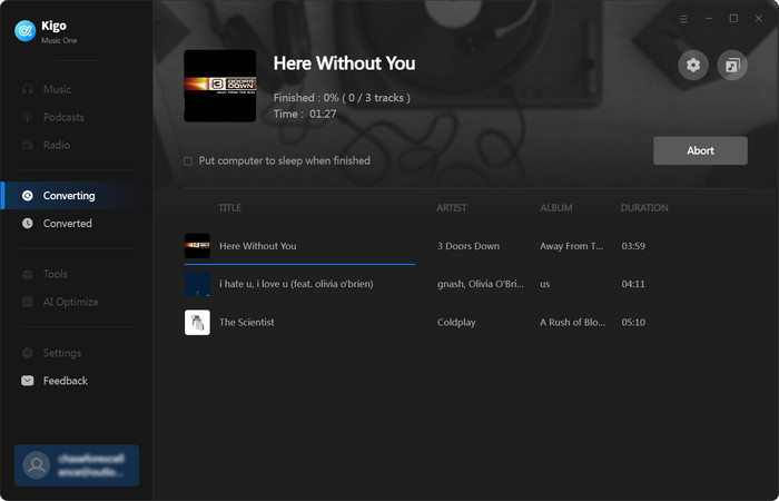 converting music